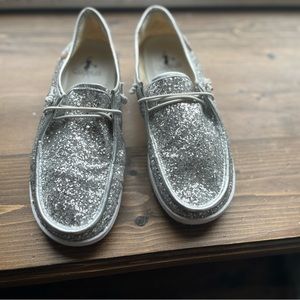 Corky’s glitter kayak slip on
